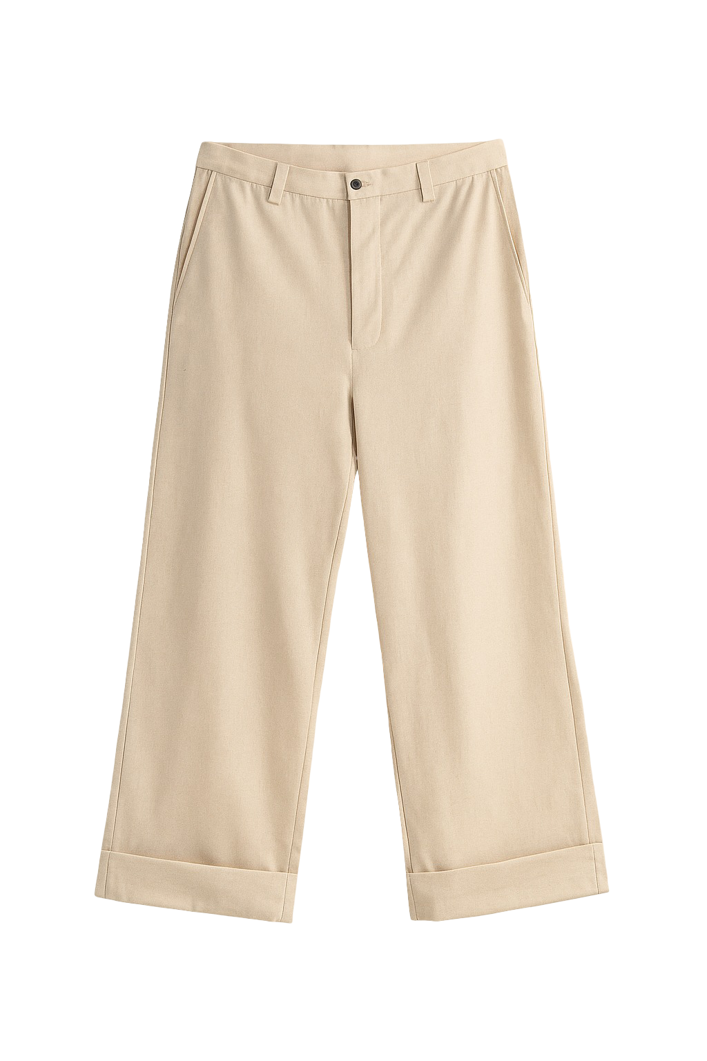 Pantalón de Lino Beige