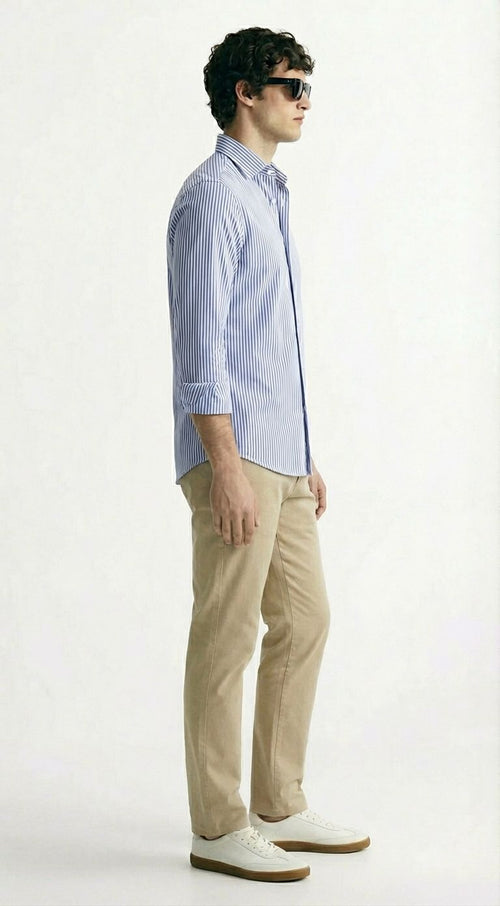 Camisa Oxford a Rayas